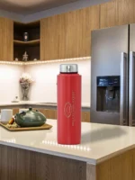 SS Bottle 750ML Red colour - Image 2