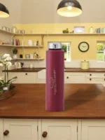 SS Bottle 1000ML Maroon Colour - Image 2